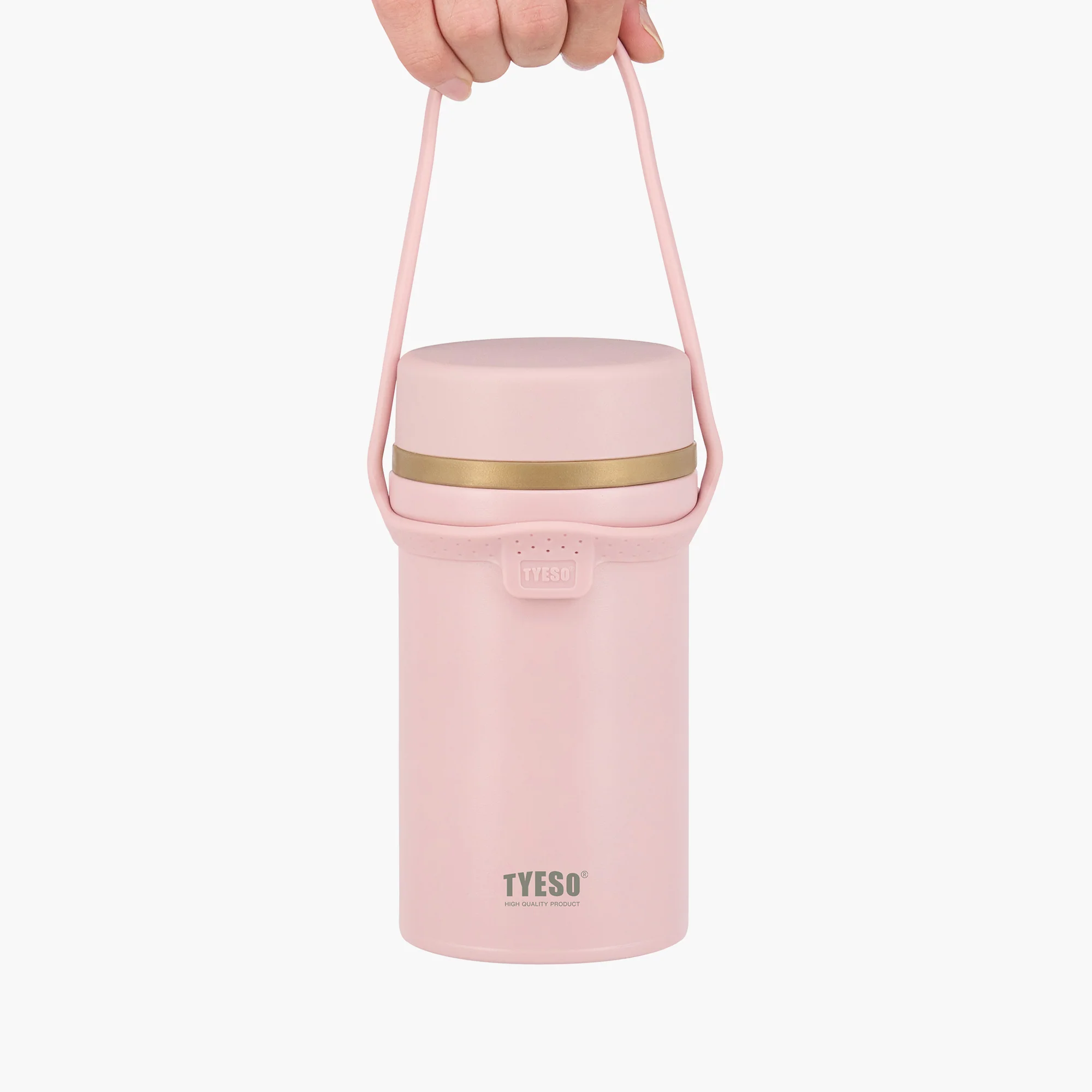 Silicone Handle for Stainless Steel Portable Food Jar - Image 5